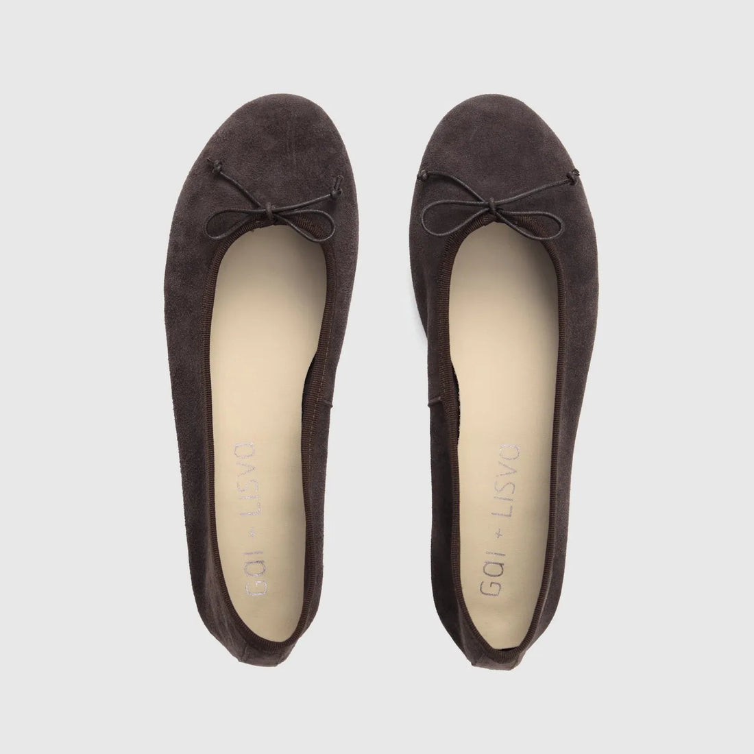 Ballerina - Nubuck Brown