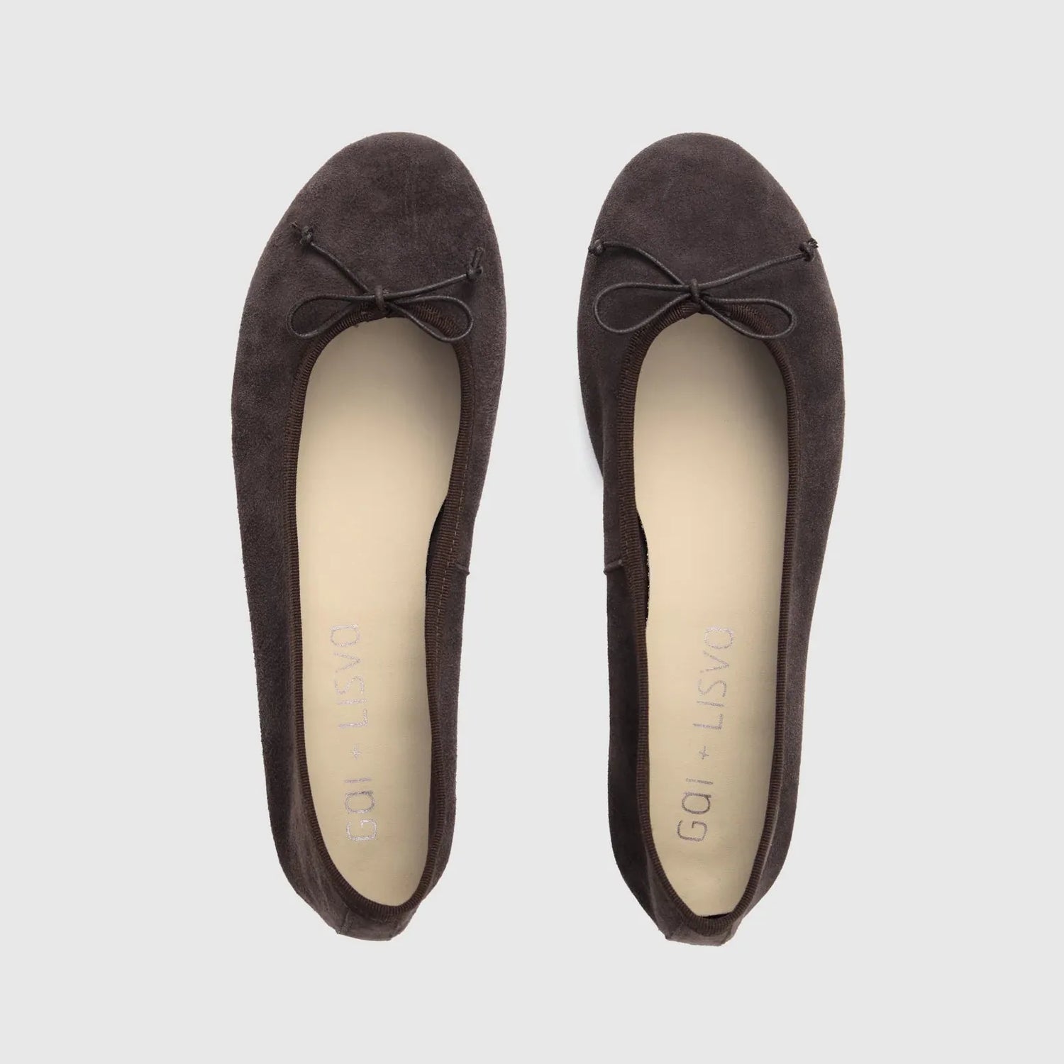 Ballerina - Nubuck Brown