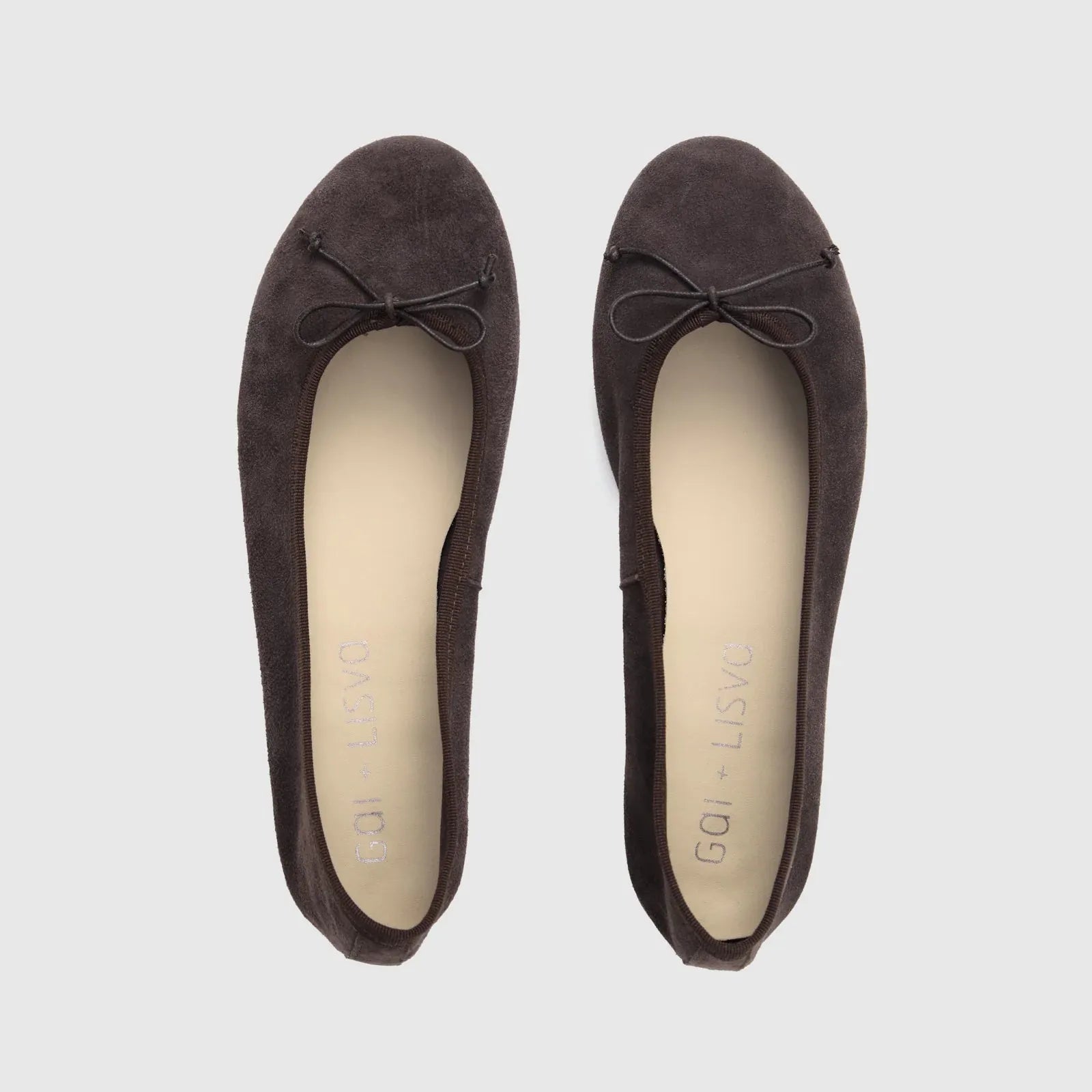 Ballerina - Nubuck Brown