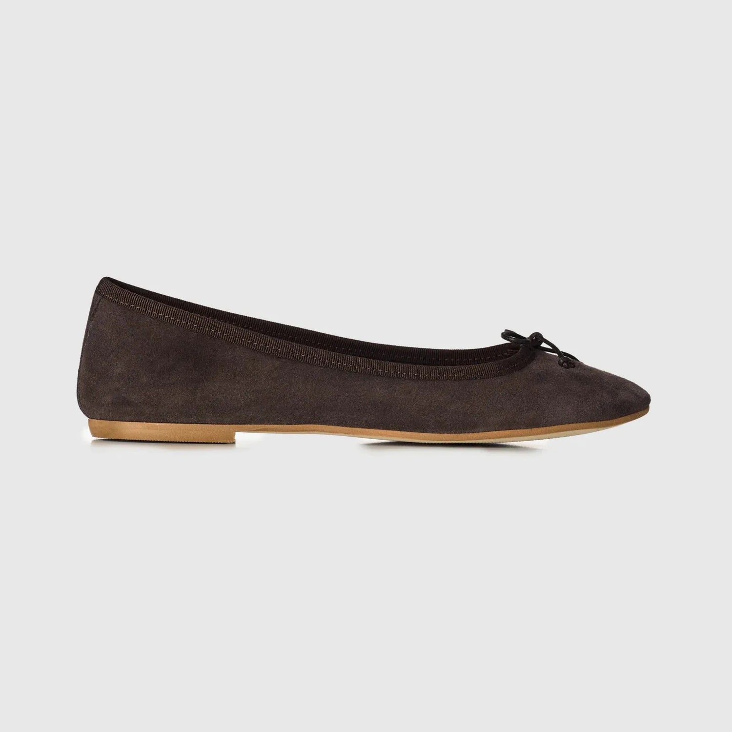 Ballerina - Nubuck Brown