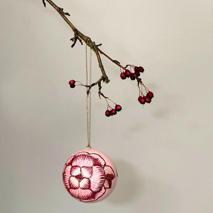 Balsalens indiske julekugler i farven &