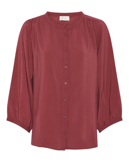 Bari Skjorte - Viskose - Rose Brown