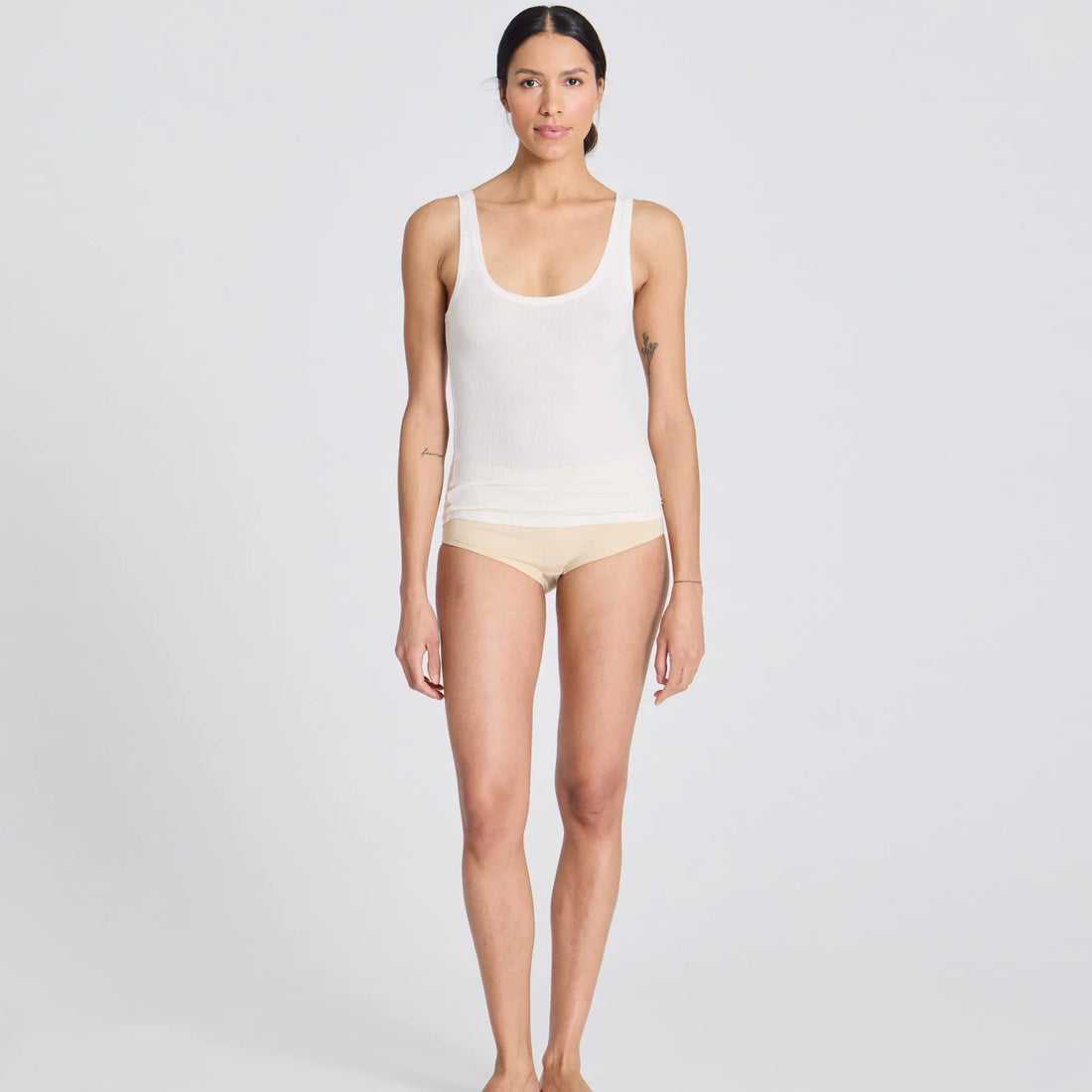 Beate Top - Øko Bomuld - Off White