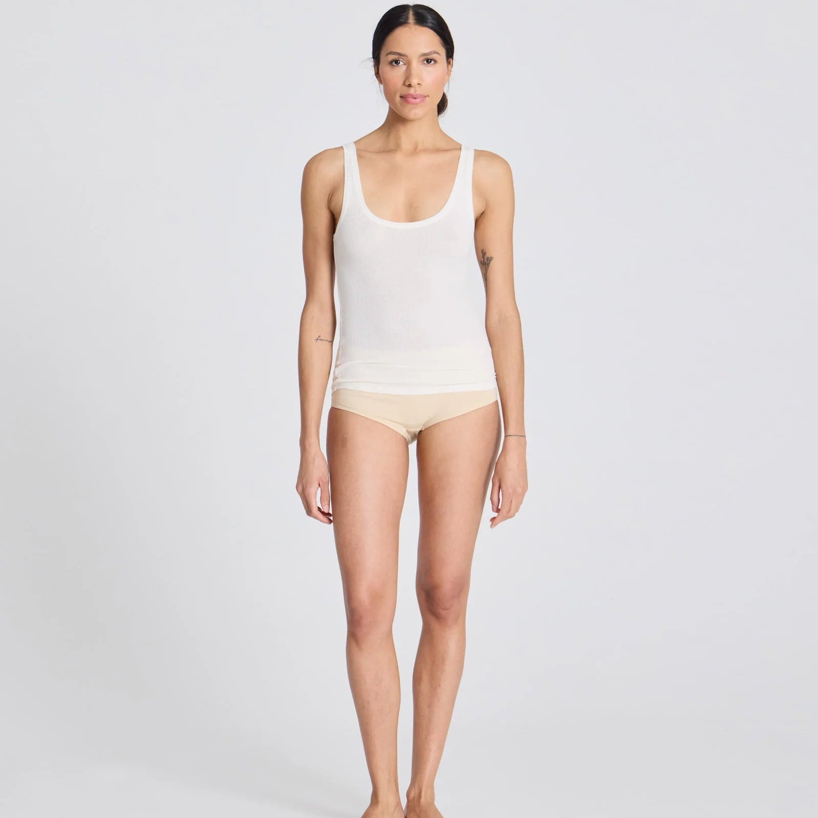 Beate Top - Øko Bomuld - Off White