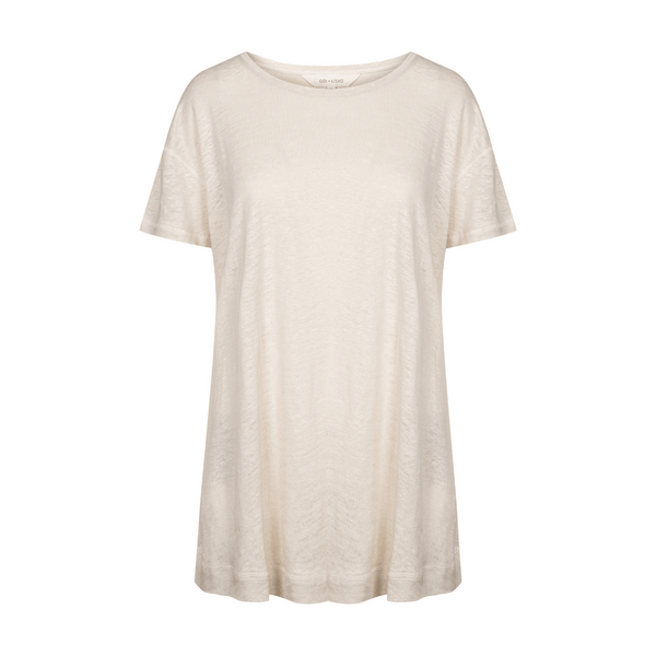 Bertha t-shirten fra Gai+Lisva er en afslappet t-shirt i hør