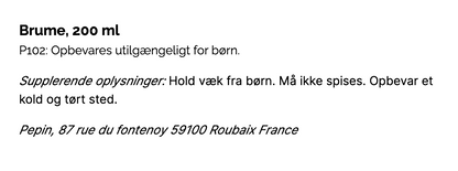 Brume, Plantepleje Til Balance &amp; Vækst - Cleaning Mist