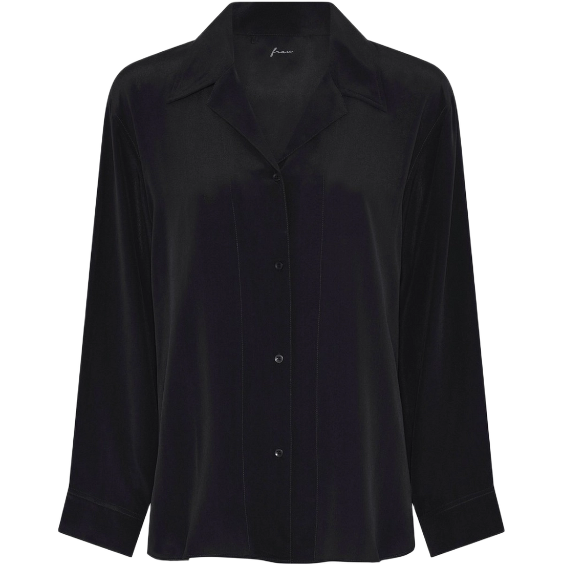 Cayenne Skjorte - Silke - Black