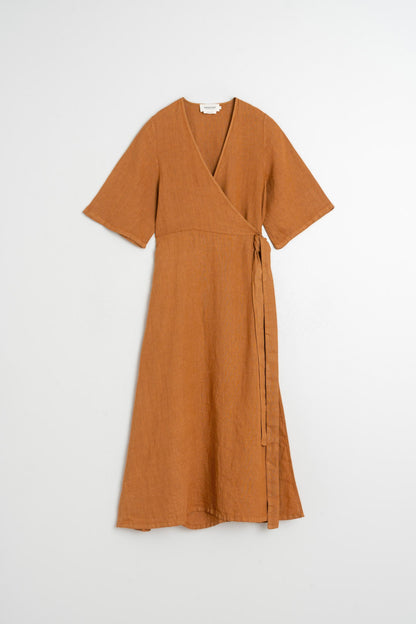 VESTIDO Kjole - Hør - Oxido