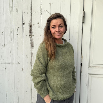 Ida Striktrøje - Alpacamix - Army