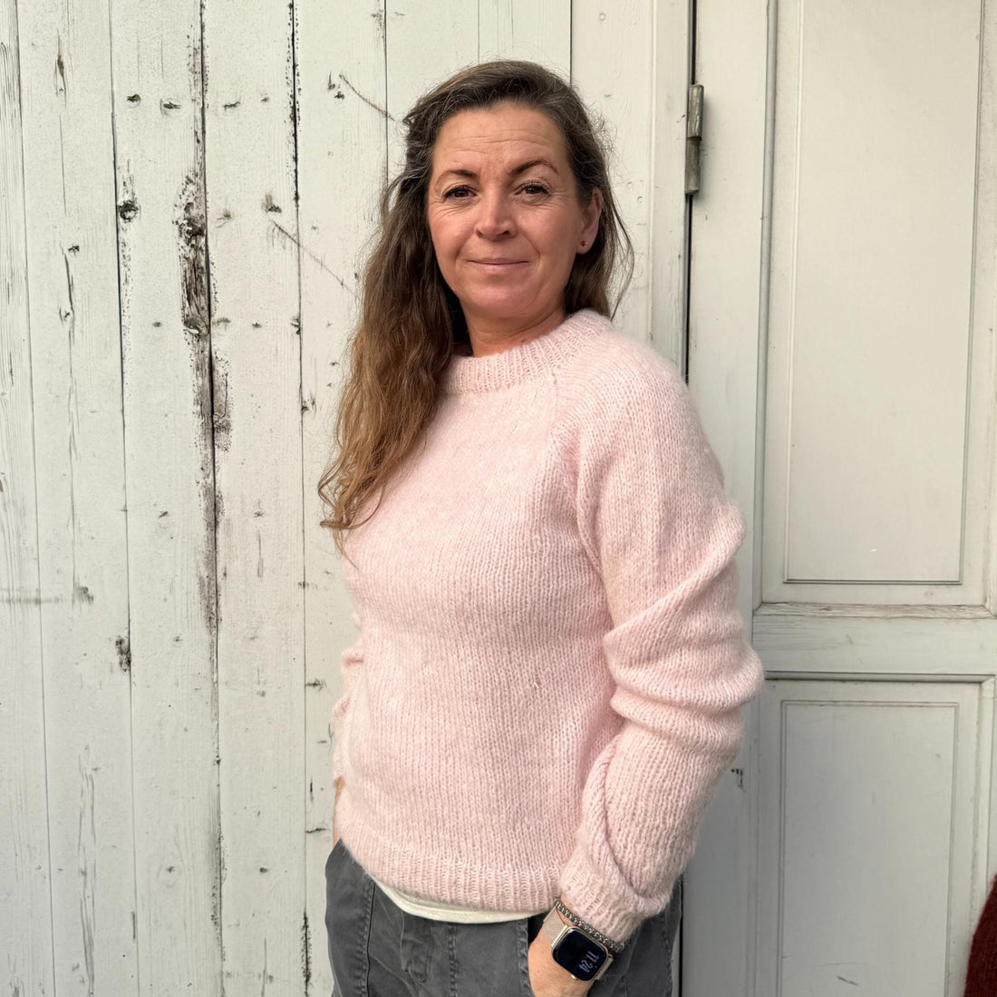 Ida Striktrøje - Alpacamix - It. Pink