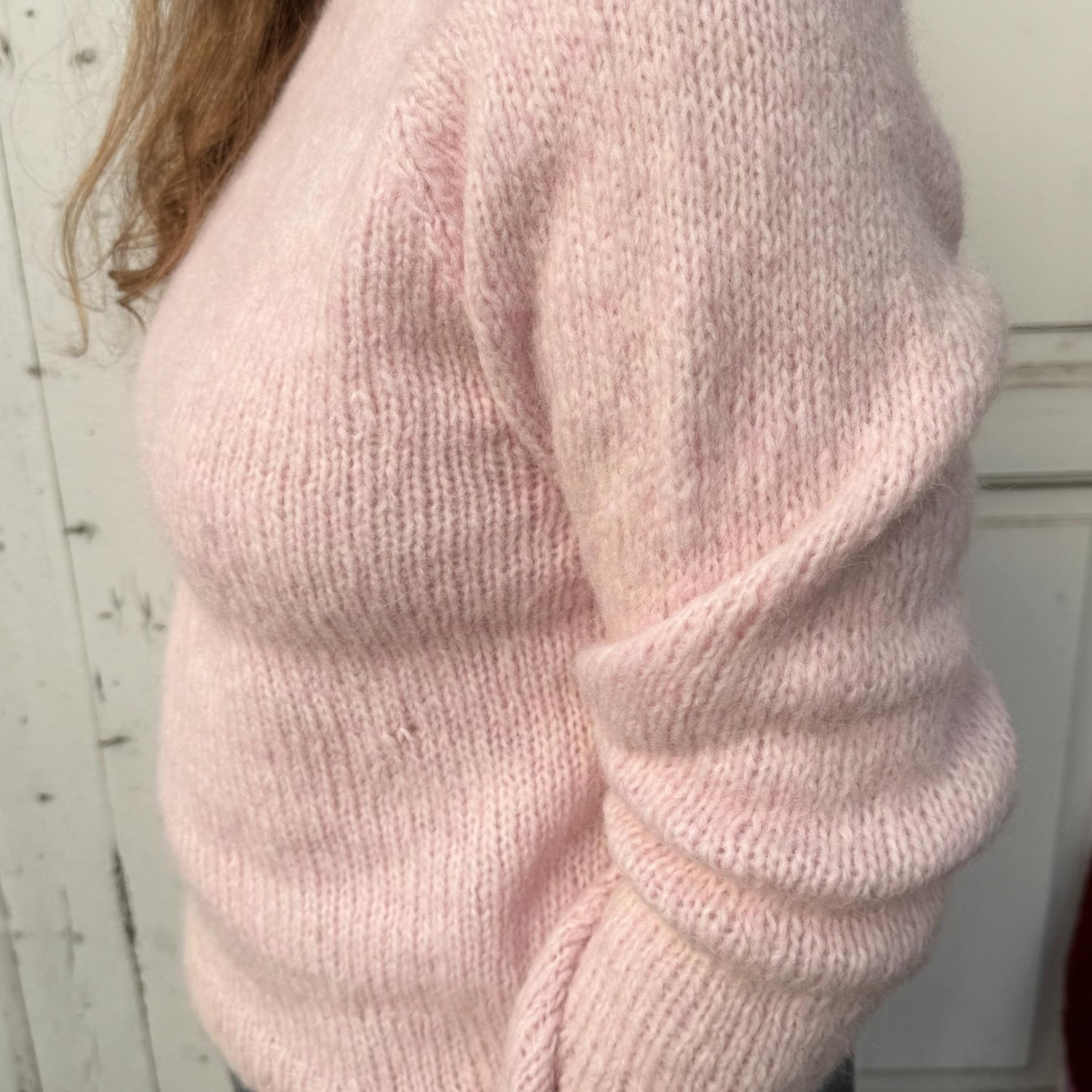 Ida Striktrøje - Alpacamix - It. Pink