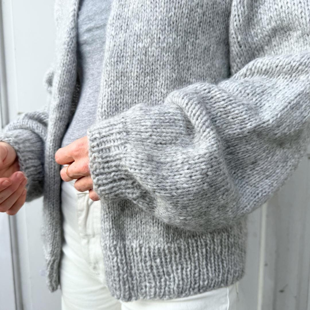 Esse Cardigan - Uldmix - Grey no waste