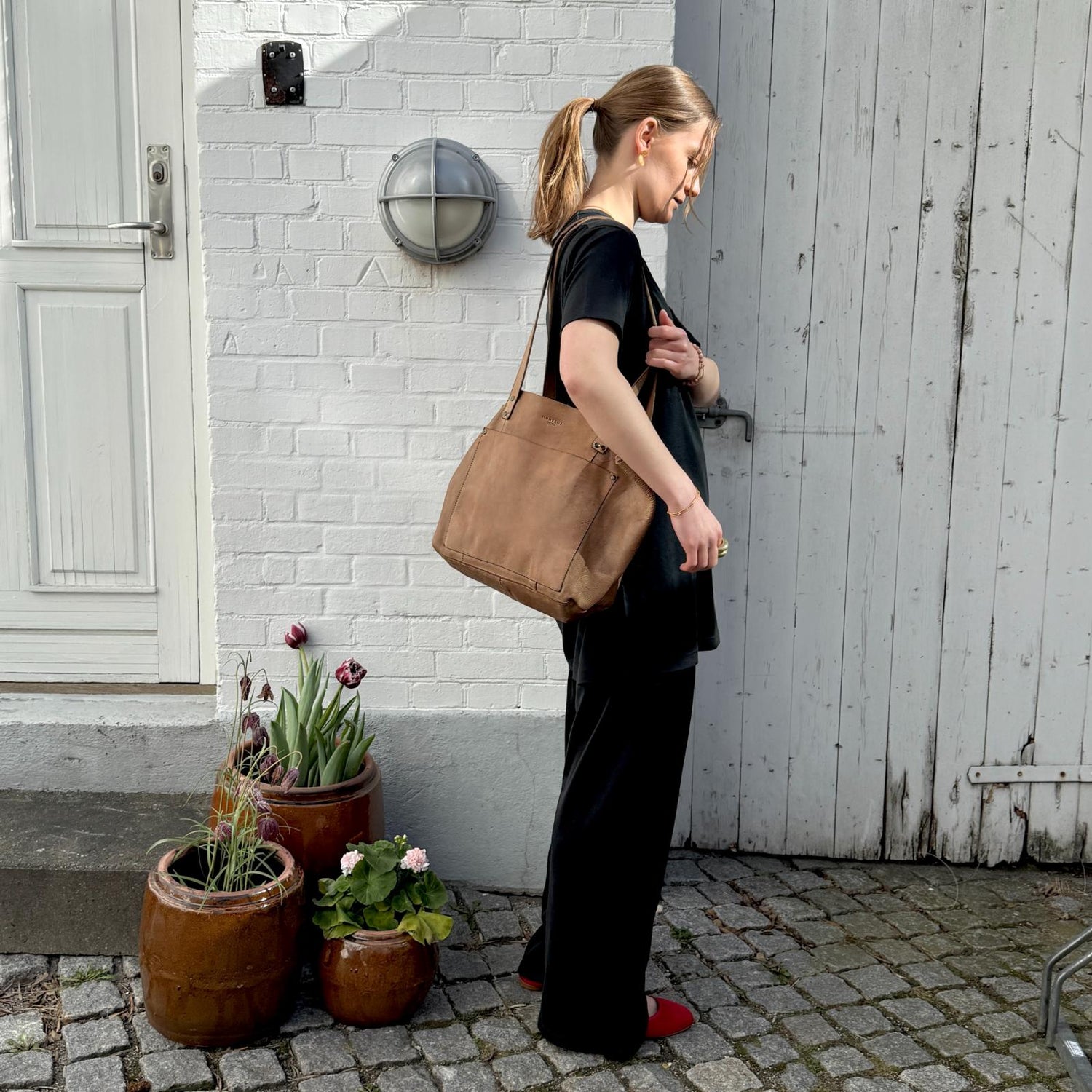 DERRET T-Shirt - Bomuld - Black (900)