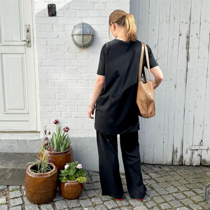 DERRET T-Shirt - Bomuld - Black (900)