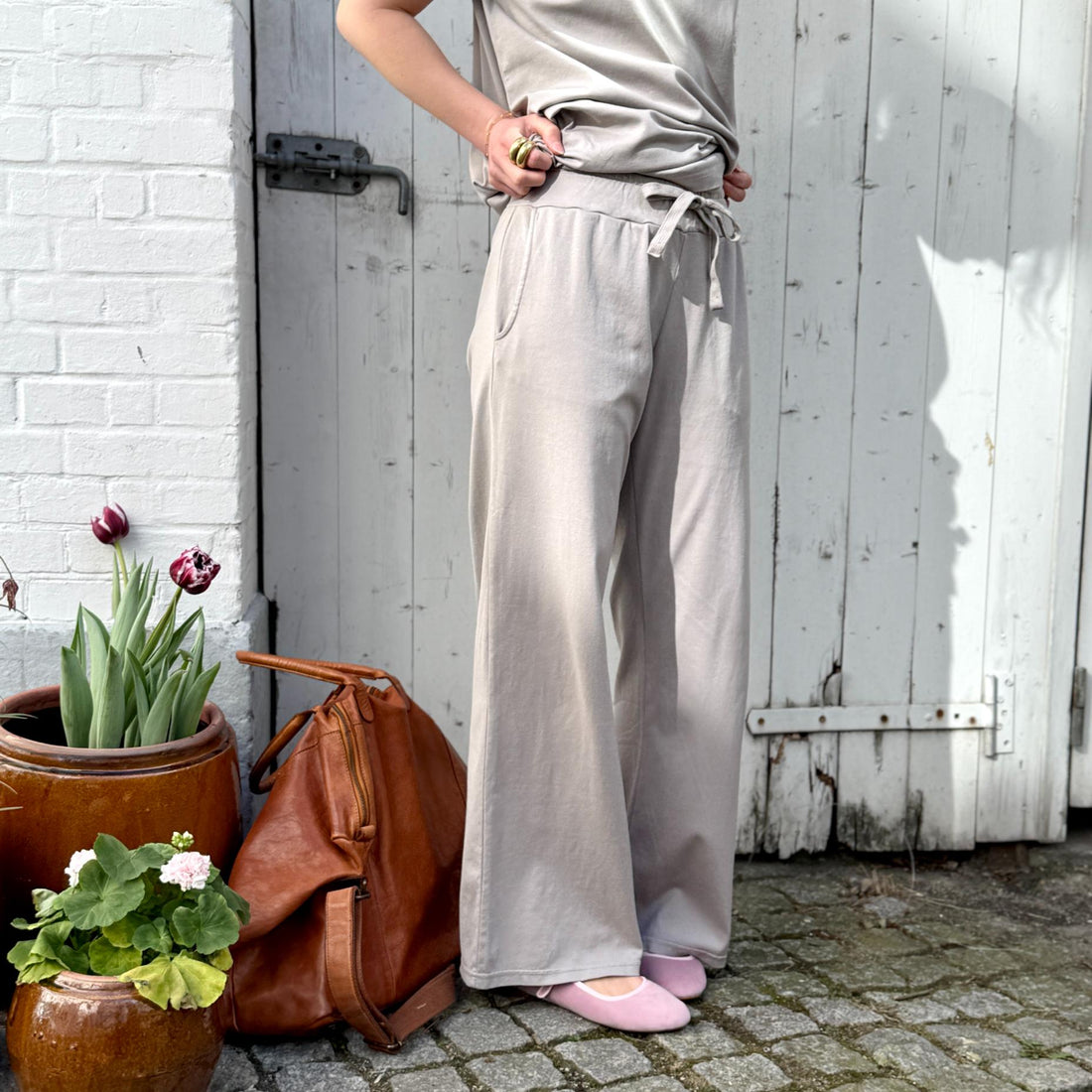 DALIT Bukser - Bomuld - Winter Twig (8010)