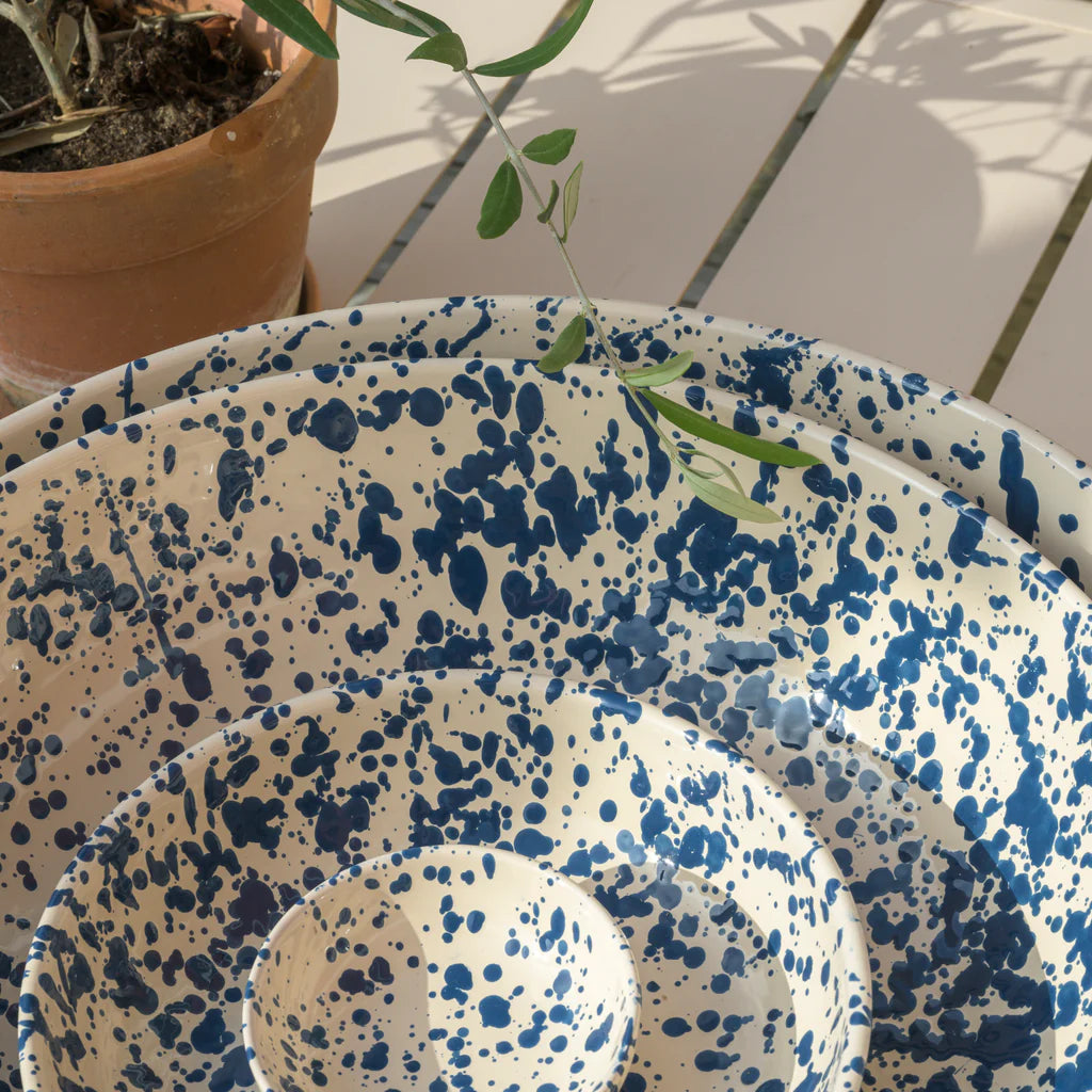 Rugiada skål - Blå