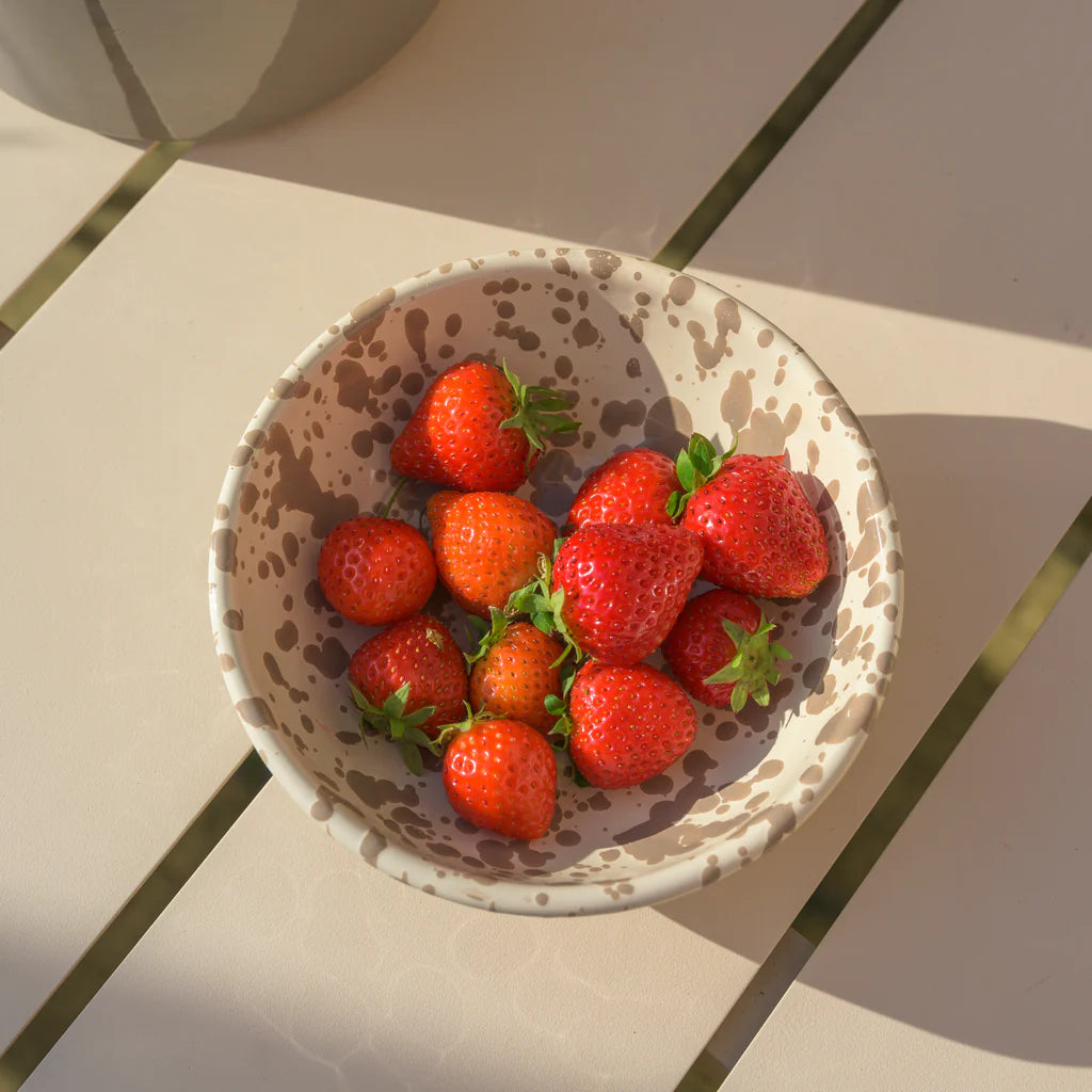 Rugiada skål - Beige