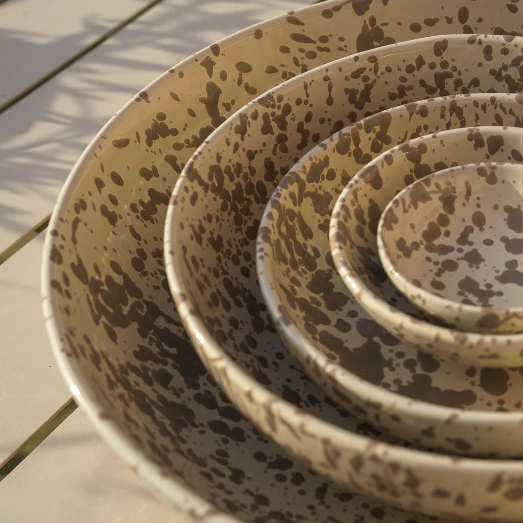 Rugiada skål - Beige