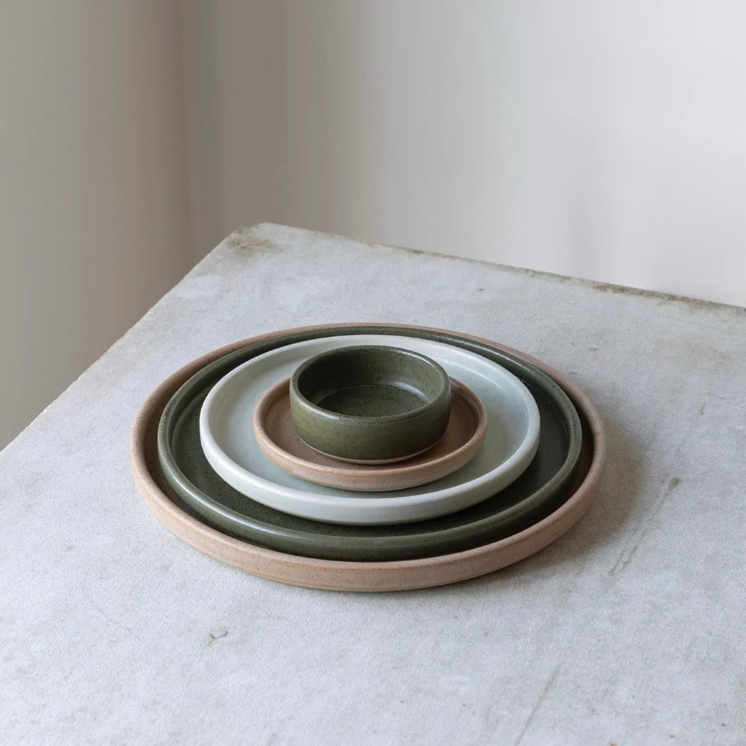 Julie Damhus tallerkner i flere str. og farver