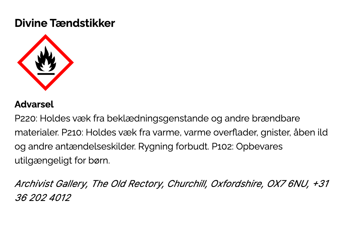 Tændstikker - Divine