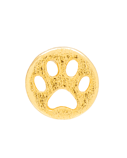 Ørestik/ørering fra LULU CPH i guld som er formet som en hund