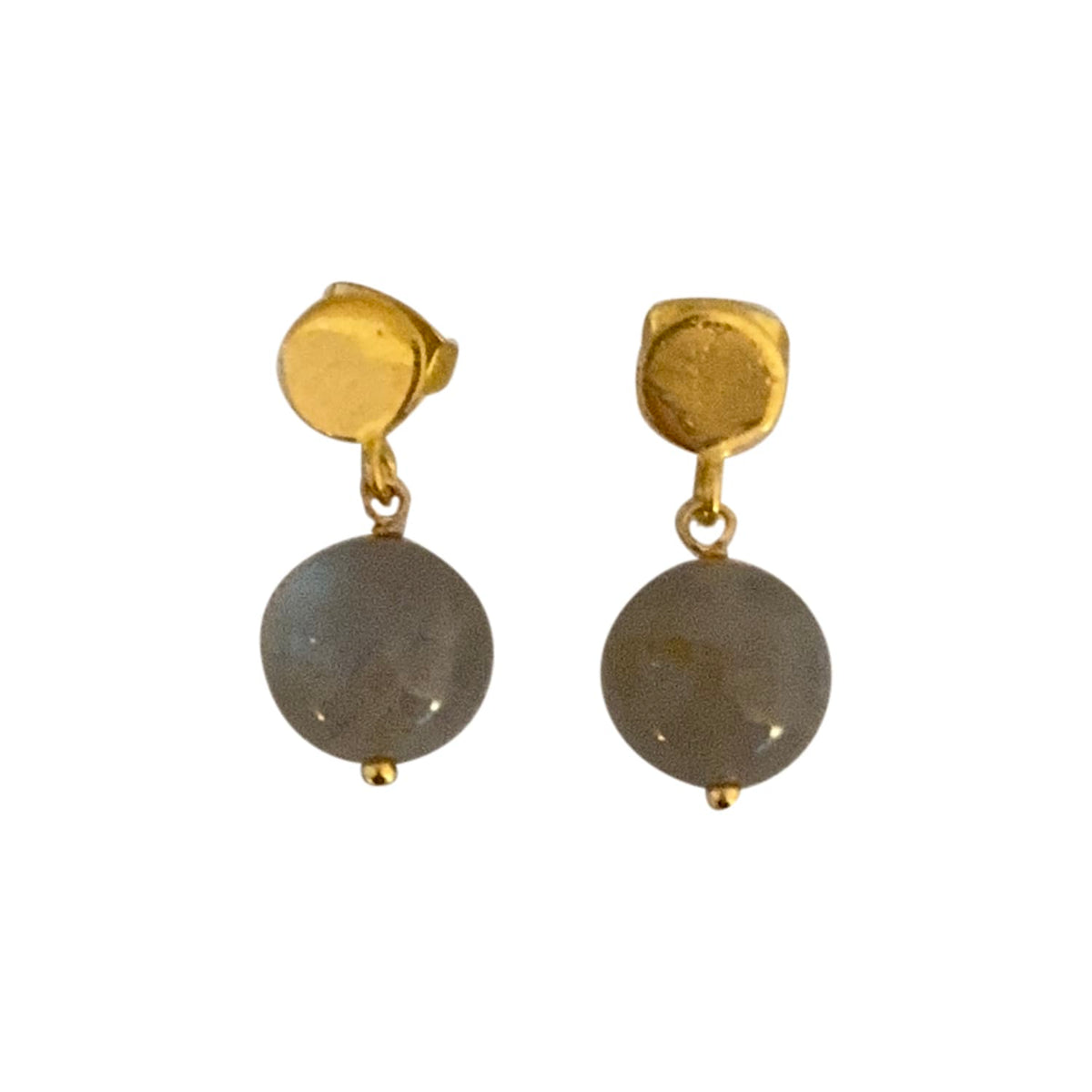 Stud Bo Øreringe - Labradorite (ES03)