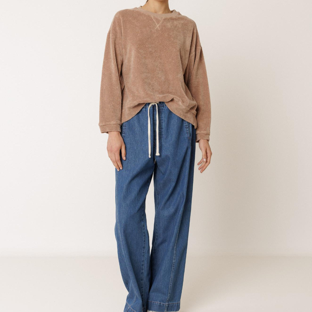 LARA Bluse - Bomuld - Rosa