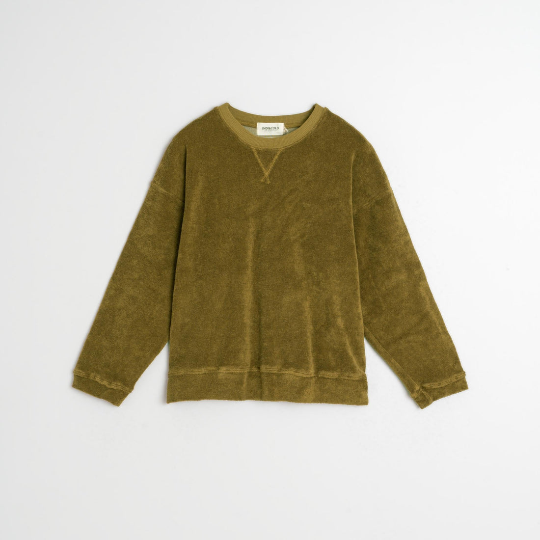 LARA Bluse - Bomuld - Khaki