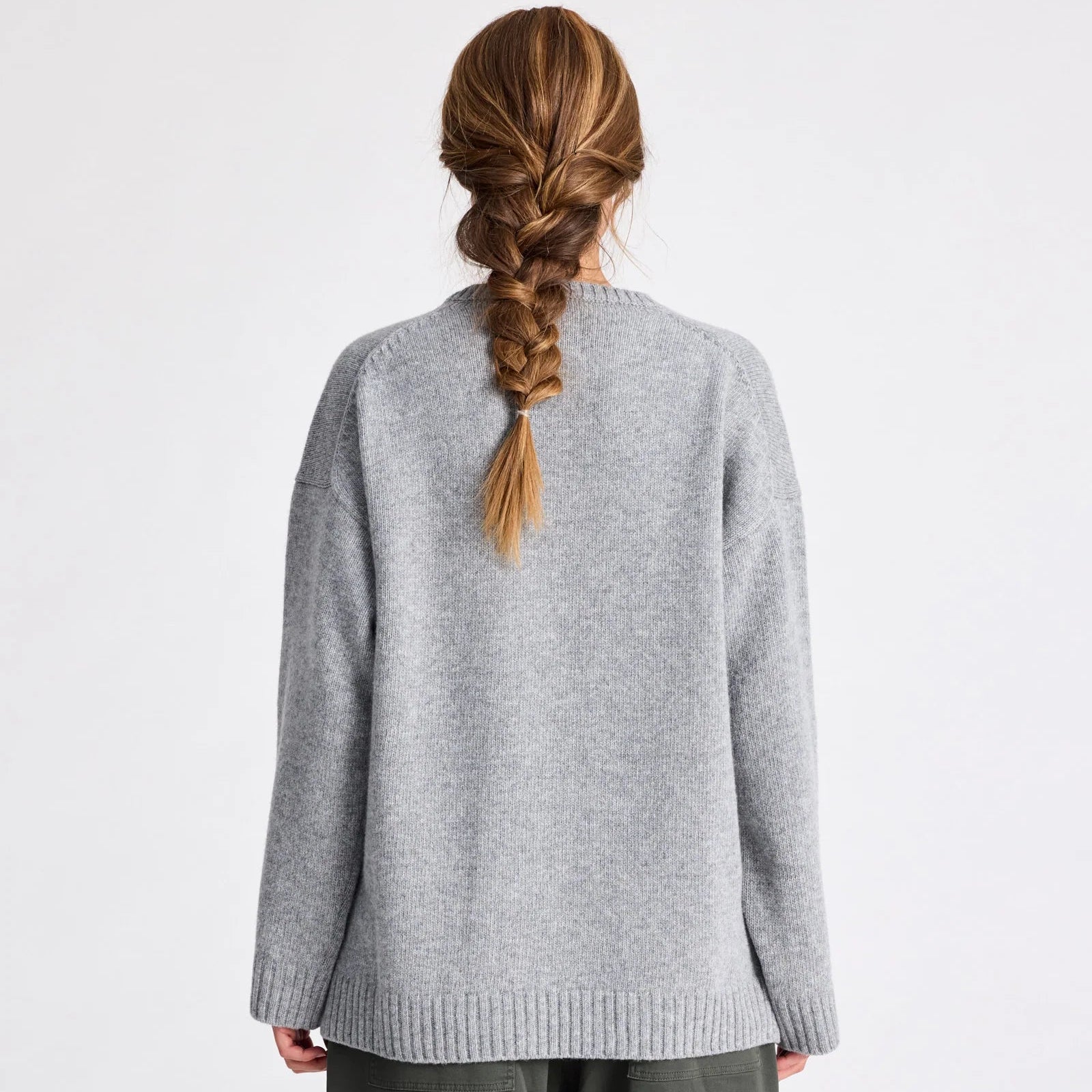 Emely Strik - 100% Lambswool - Grey Melange