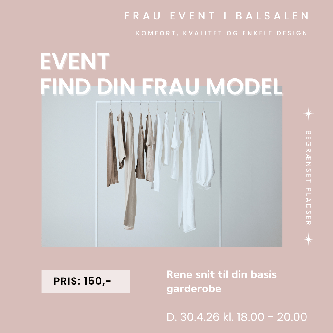 Eventbillet - FRAU- Event i Balsalen (begrænset antal pladser)