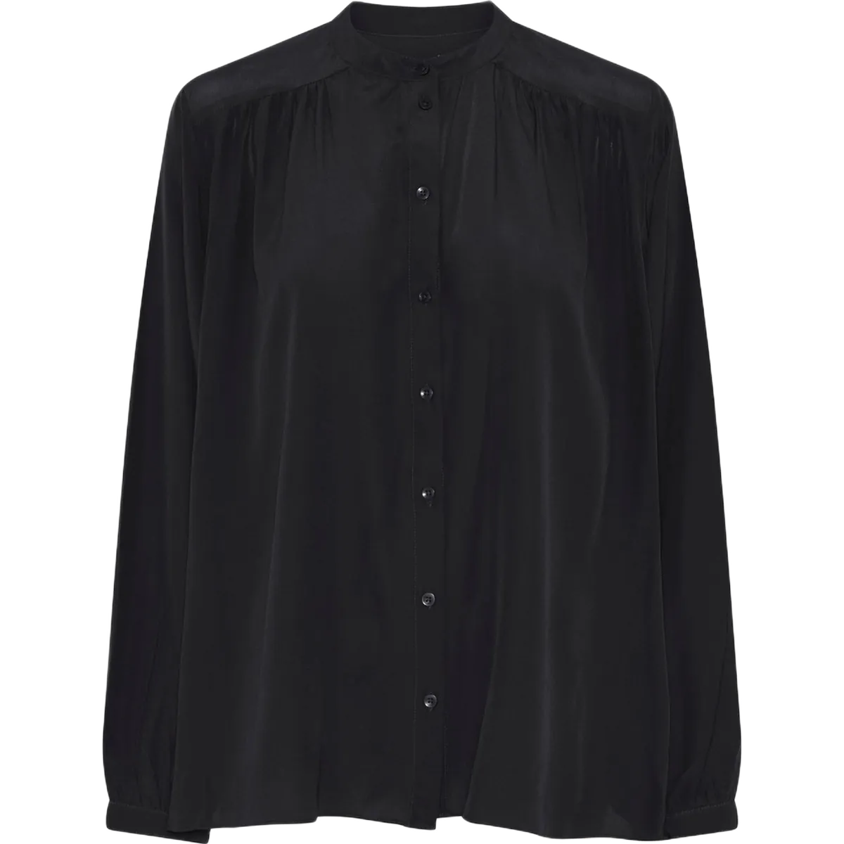Florence Skjorte - Silke - Black
