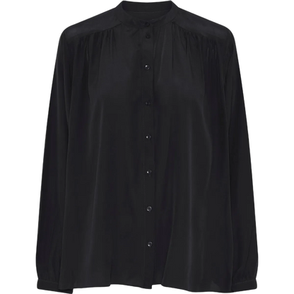 Florence Skjorte - Silke - Black