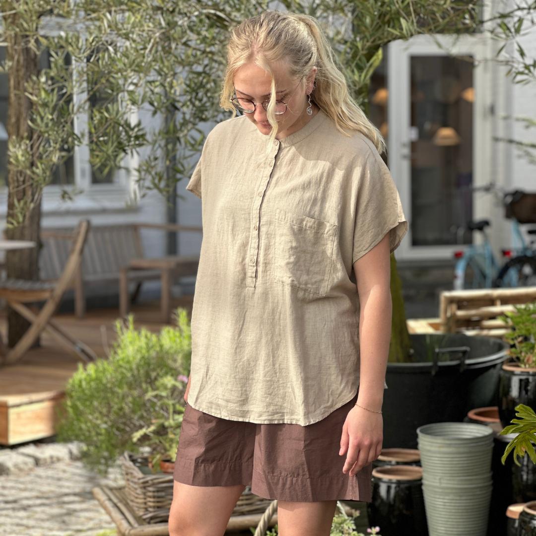 Colombo Skjorte - Hør - Pure Cashmere