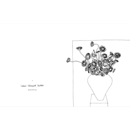 Fleurs Coloriages fra Zoé de Las Cases til kreative pauser