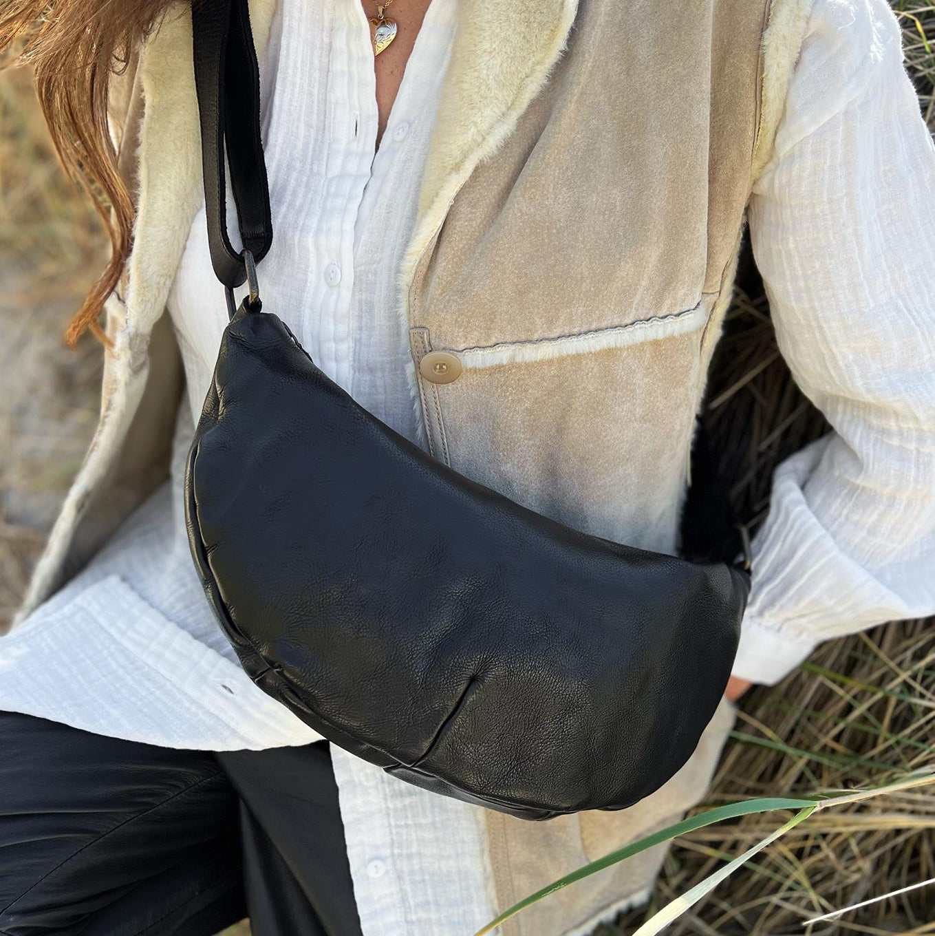 Florence Crossbody - Black