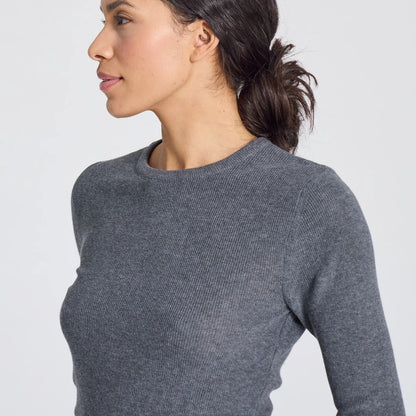 Freja Knit - Øko Bomuld - Dark Grey