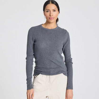 Freja Knit - Øko Bomuld - Dark Grey