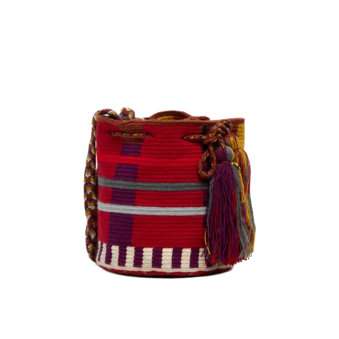 Crossbody - MILA - Moustard &amp; Pink 