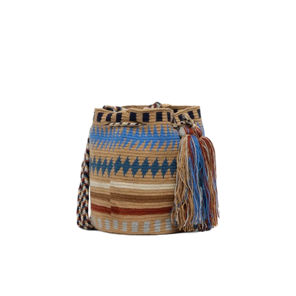Crossbody - BRIDGET - Toast &amp; Blue 