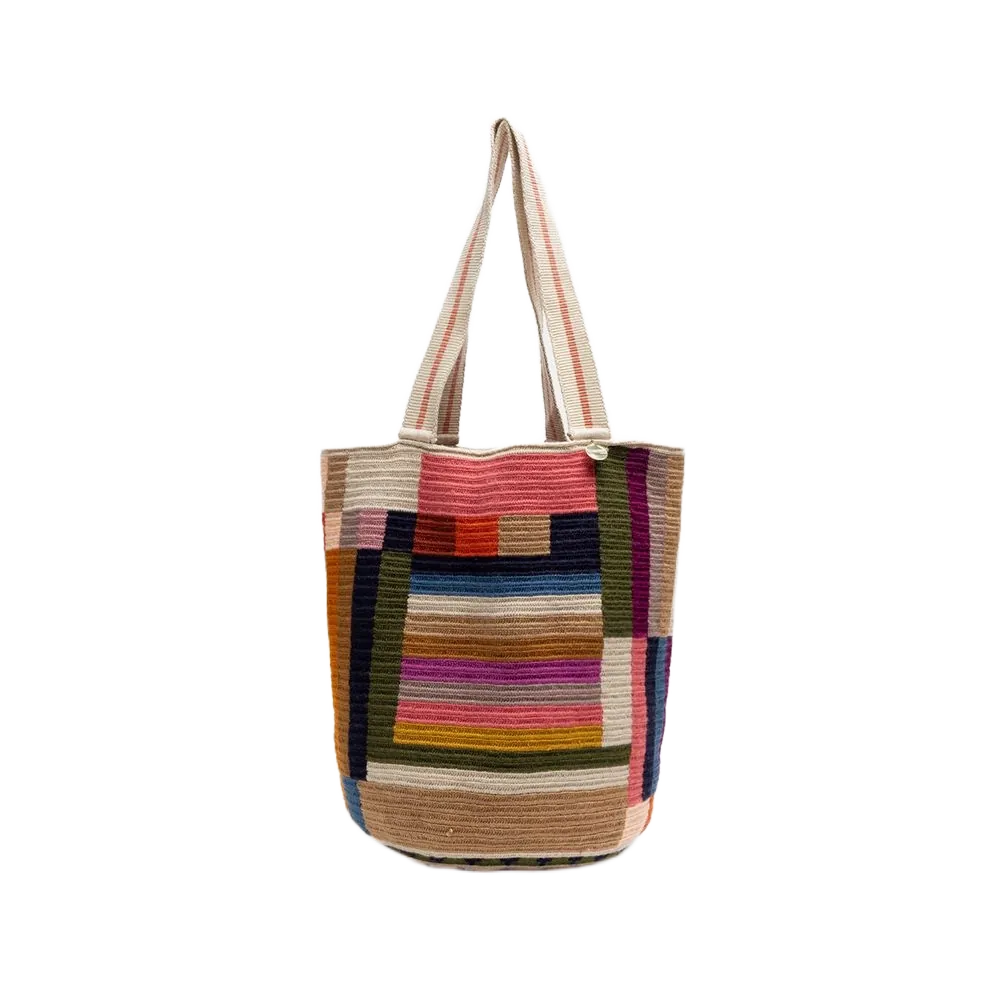 Tote Bag - BALANCE - Toast &amp; Multicolor 
