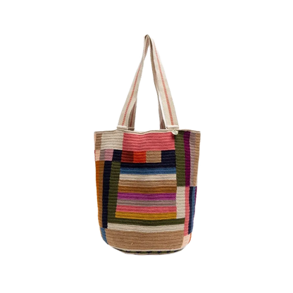 Tote Bag - BALANCE - Toast &amp; Multicolor 