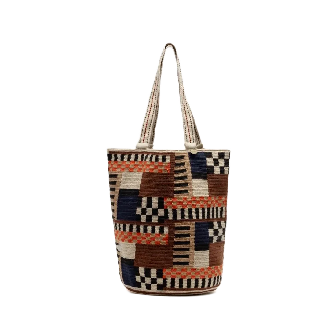 Tote Bag - SCARLETT - Brown 