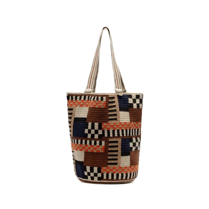 Tote Bag - SCARLETT - Brown 