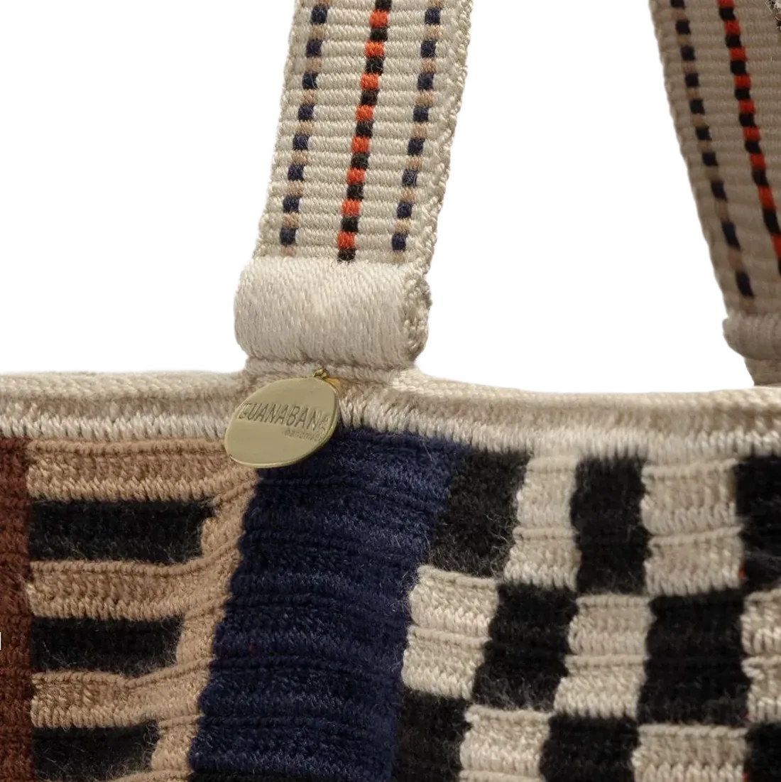 Tote Bag - SCARLETT - Brown 