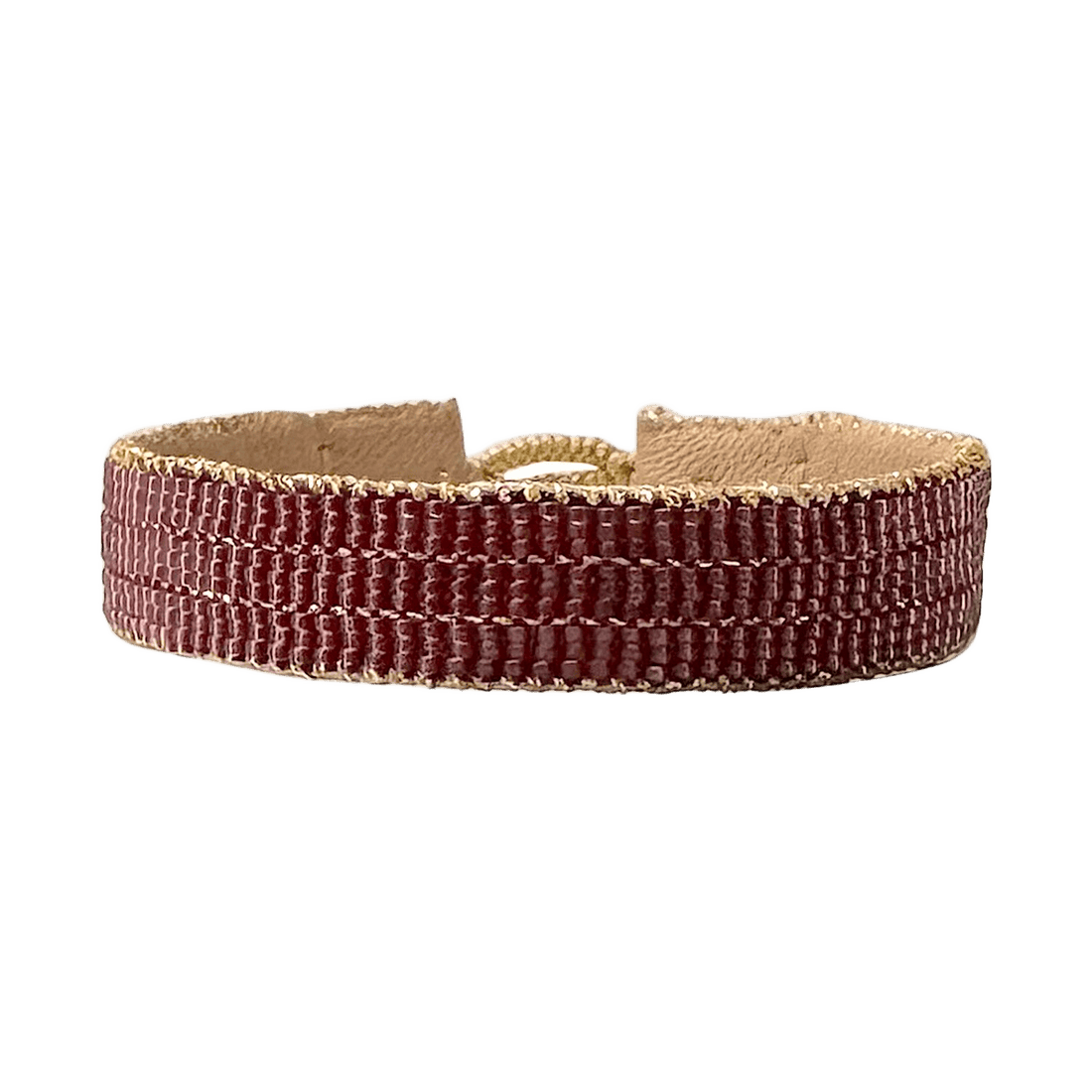 Bill Perlearmbånd - Maroon (GA07)
