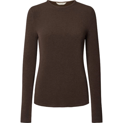 Thyra Bluse - Viskose/Uld - Mulch