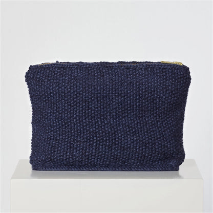 Stine Clutch - Alpakauld - Midnight Blue