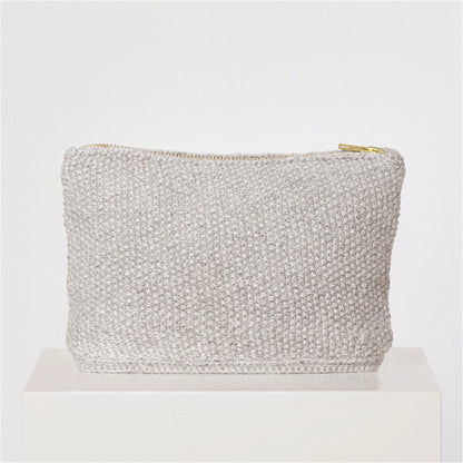 Stine Clutch - Alpakauld - Grey Melange