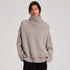 Michelle er en lækker halsedisse / neck piece i 100% lammeuld/lambswool og i en fin beige farve
