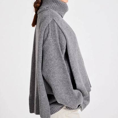 Michelle Halsedisse - 100% Lambswool - Grafiti Grey Melange